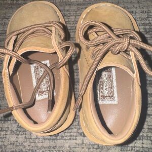 L'Amour Tan Kids Dress Shoes